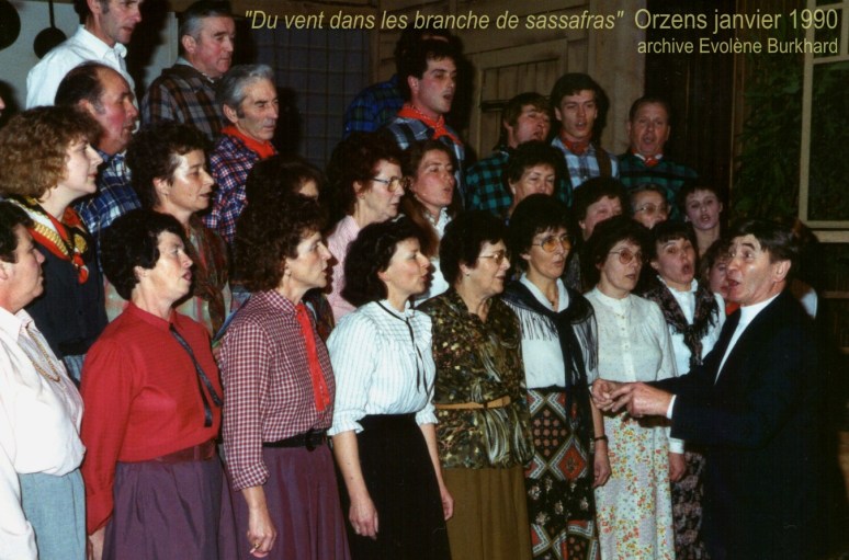 Du vent dans les branches de sassafras. 1990, le cœur dirigé par Ernest Jaquier