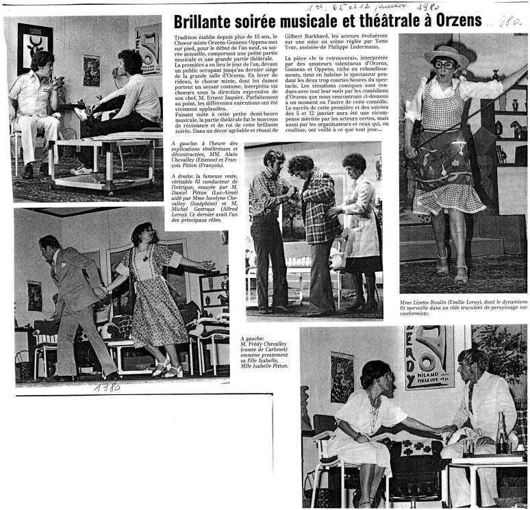 Je te retrouverai 1980 Orzens