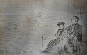 Le silence de la terre 1969 Orzens esquisse mise en page