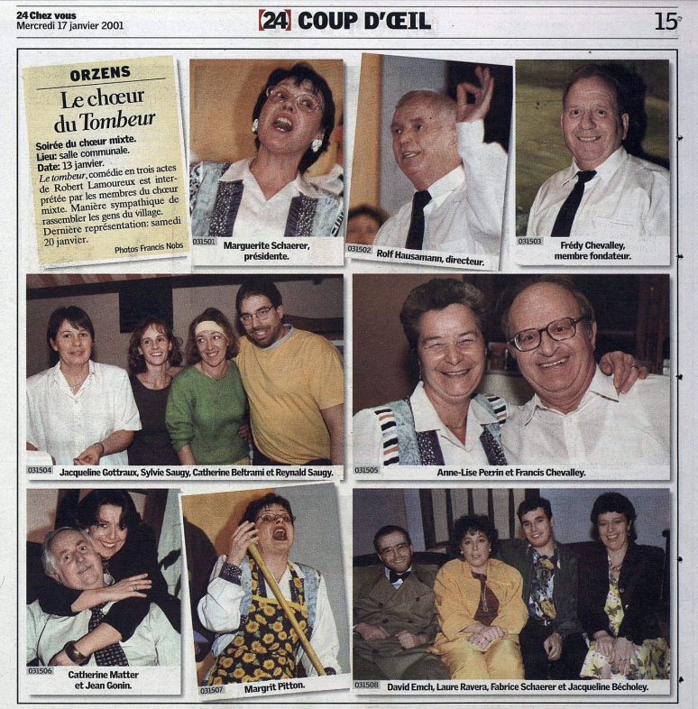24heures 17 janvier 2001 LE TOMBEUR Orzens