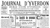Journal d Yverdon 23-02-1921 JEUNESSE ORZENS soiree theatrale