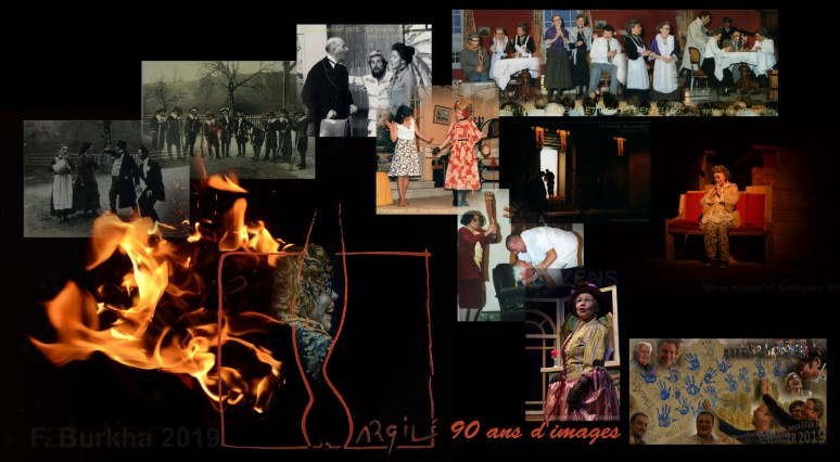 ARGILE troupe d Orzens 90 ans d image