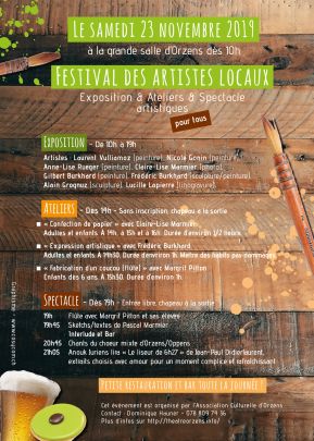 ORZENS festival-des-artistes novembre 2019